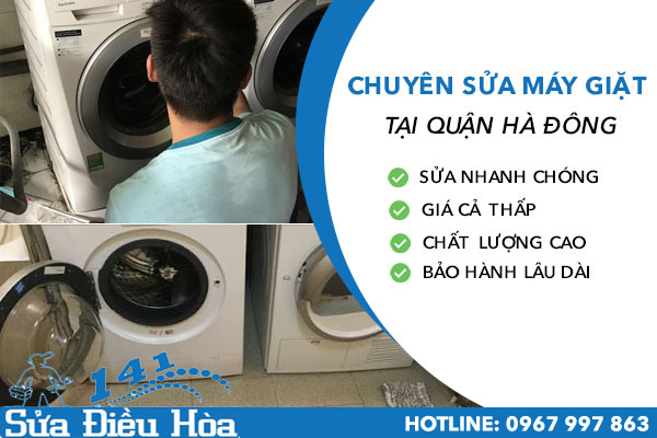 sửa máy giặt tại quận Hà Đông