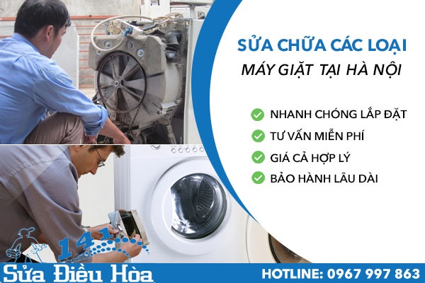 sửa máy giặt tại quận Hoàng Mai
